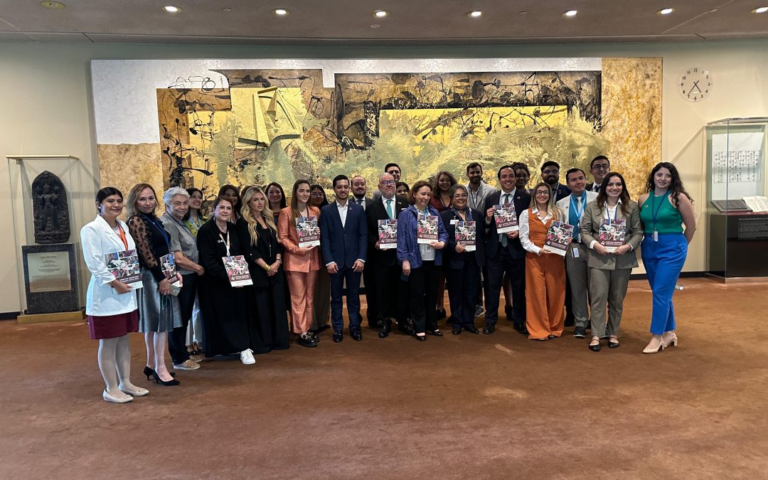 Concluye titular de SEJUVE gira en la ONU