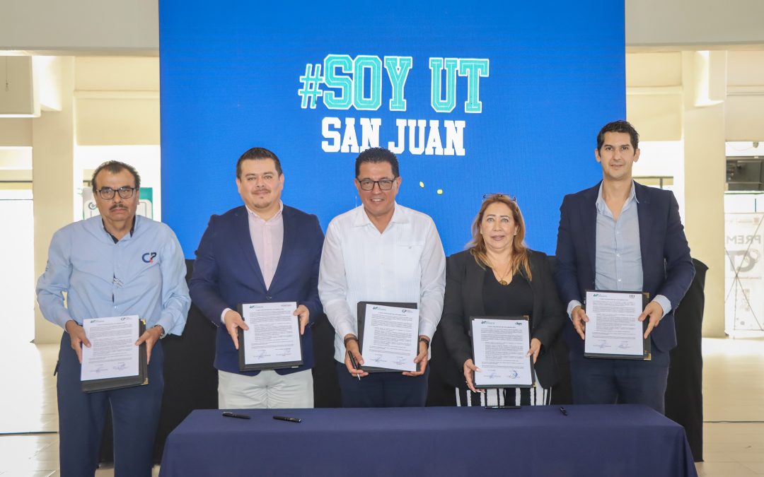 Realiza UT San Juan alianza con clusters queretanos