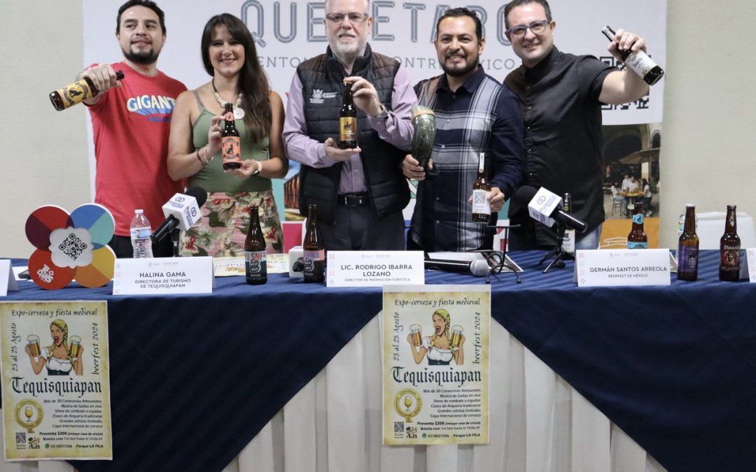 Anuncian Beerfest en Tequisquiapan