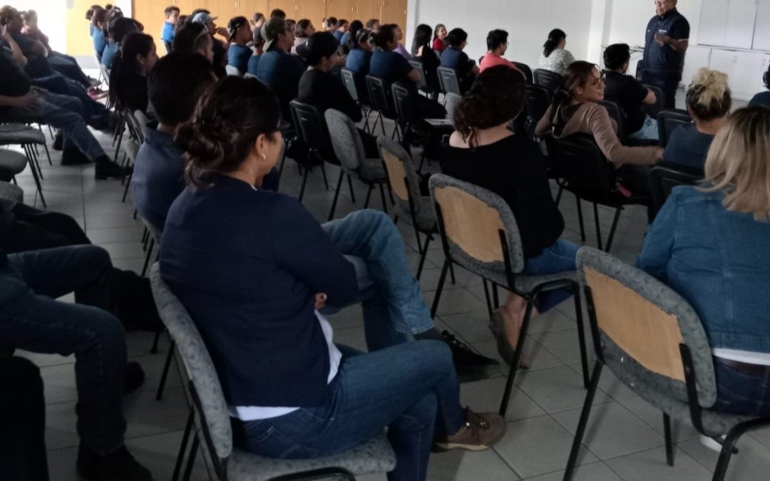 Lleva SESA el ABC de las drogas y salud mental a empresa Plpsolar