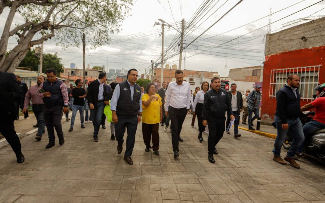 Asiste Luis Nava a inauguración del edificio del Sistema Estatal de Atención a Víctimas y la modernización de calles en La Trinidad