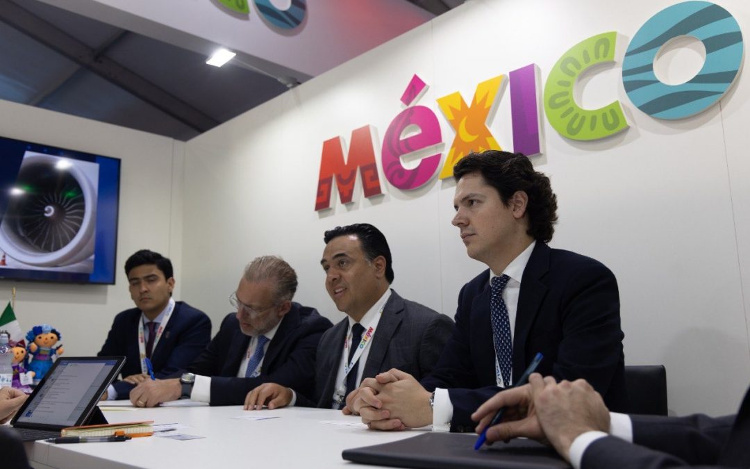 Presenta Luis Nava al BLOQUE como ecosistema de innovación en Feria Aeroespacial