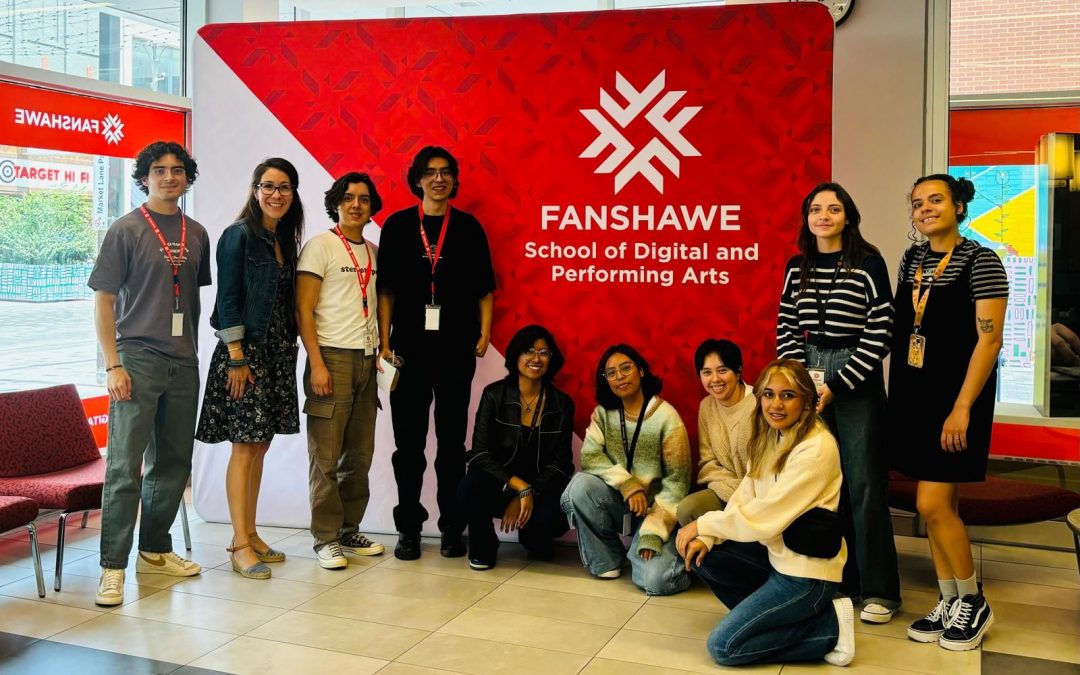 Se capacitan estudiantes de Animación y Efectos Visuales de la UPSRJ en Canadá