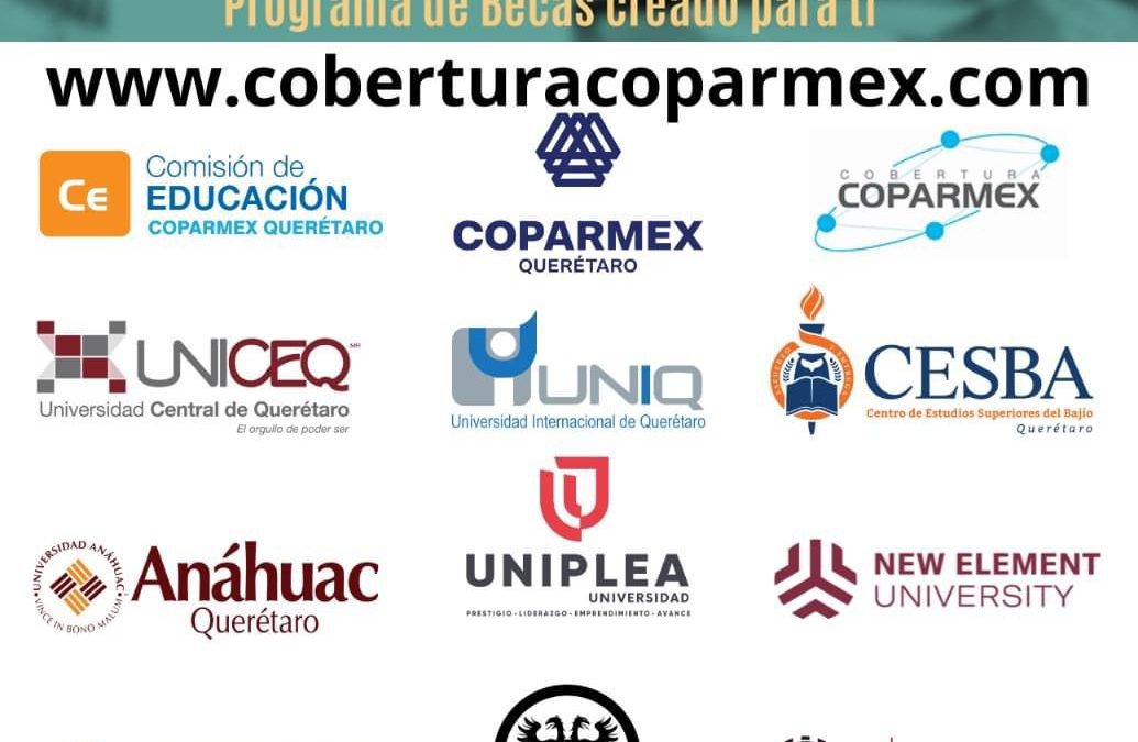 Convocan SEDEQ y COPARMEX a postular por becas