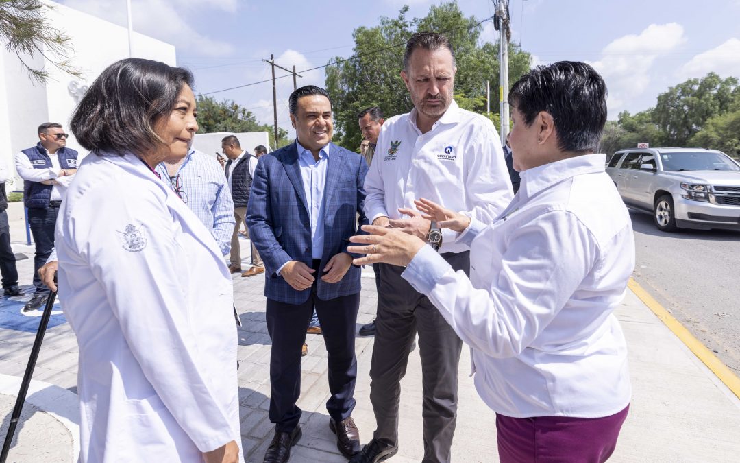 Fortalece Gobierno estatal infraestructura de los Centros de Salud en Querétaro