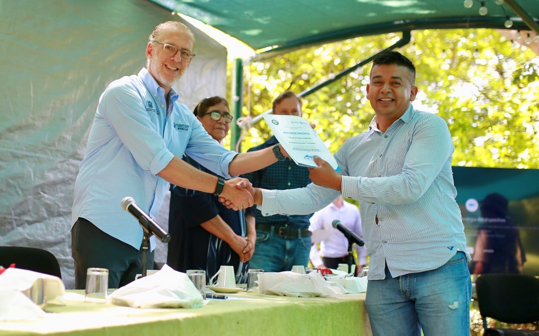 Entrega SEDESU pago por compensación de emisiones a ejidatarios en La Sierra