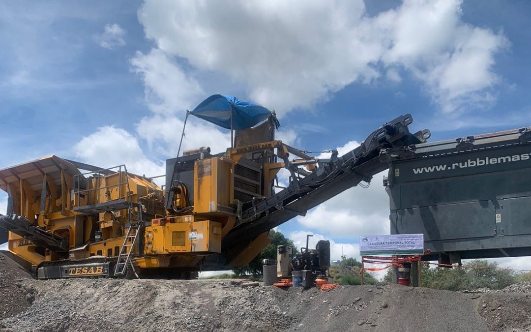 Clausura PEPMADU trituradora en La Cañada