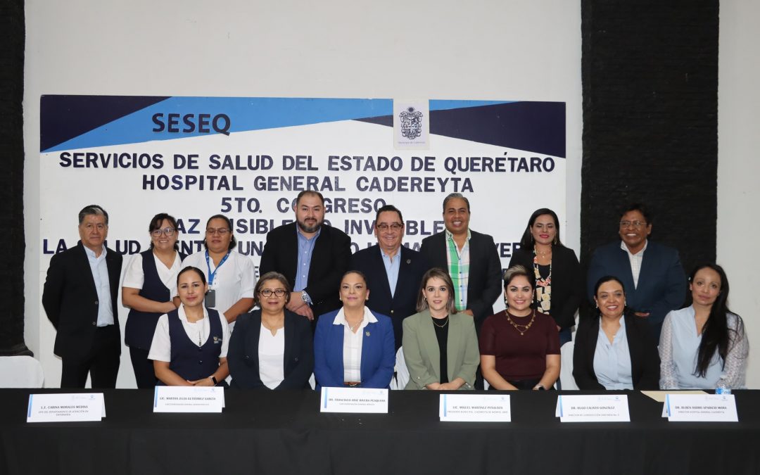 Recibe personal del HG de Cadereyta capacitación en Salud Mental