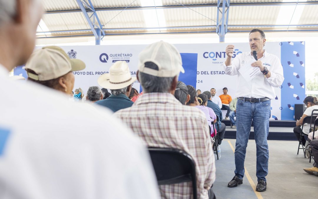 Entrega Mauricio Kuri apoyos del Programa de Desarrollo Social Alimentario y Tarjetas de Seguro de Vida e Incapacidad