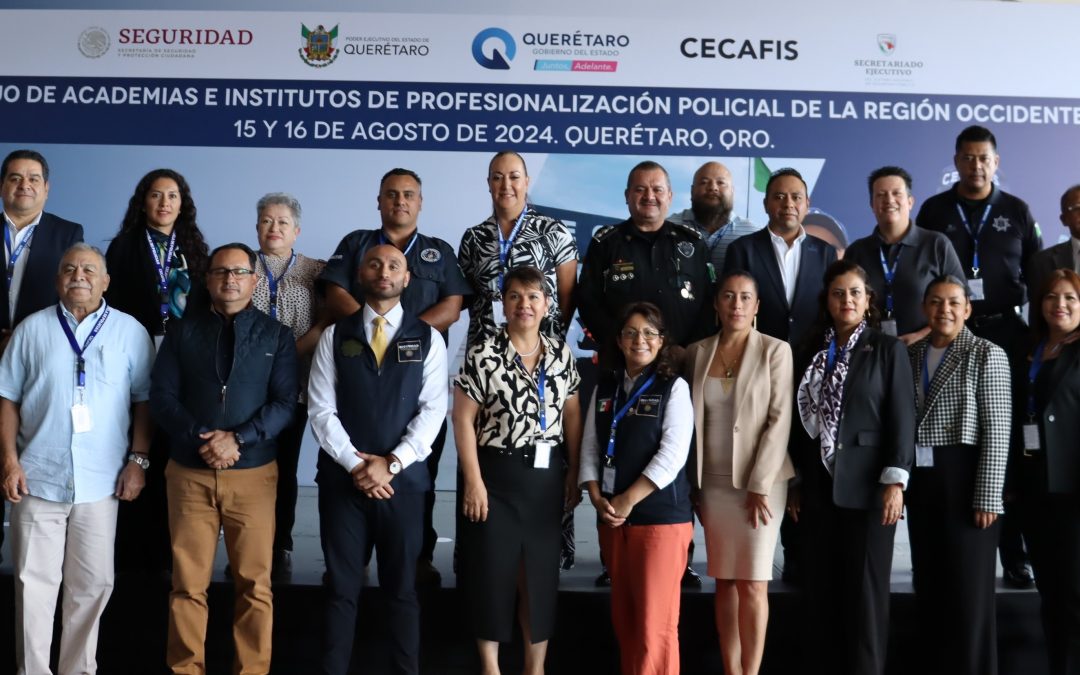 Fortalece Consejo Académico Región Occidente la Formación Inicial de Policías de Proximidad