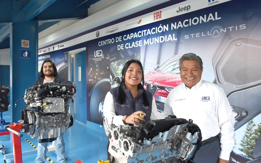 UTEQ sede del Único Centro de Capacitación Nacional Stellantis