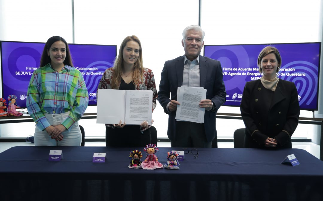 SEJUVE y AEEQ suman esfuerzos a favor de la juventud del estado