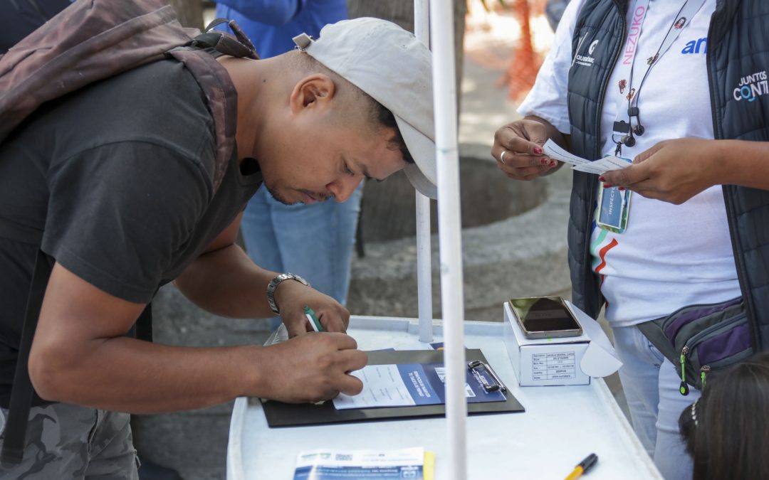 Entrega AMEQ 15 mil tarjetas Qrobus durante mega jornada