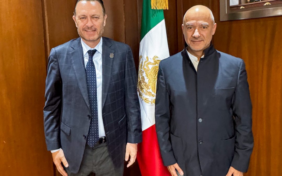 Presenta Gobernador proyectos al próximo Secretario de Infraestructura federal