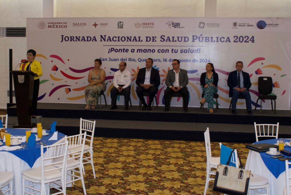 Se realiza en Querétaro la Jornada Nacional de Salud Pública 2024