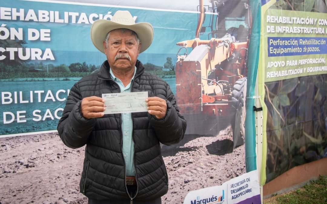 El Marqués impulsa competitividad agropecuaria, con apoyos para ocho comunidades
