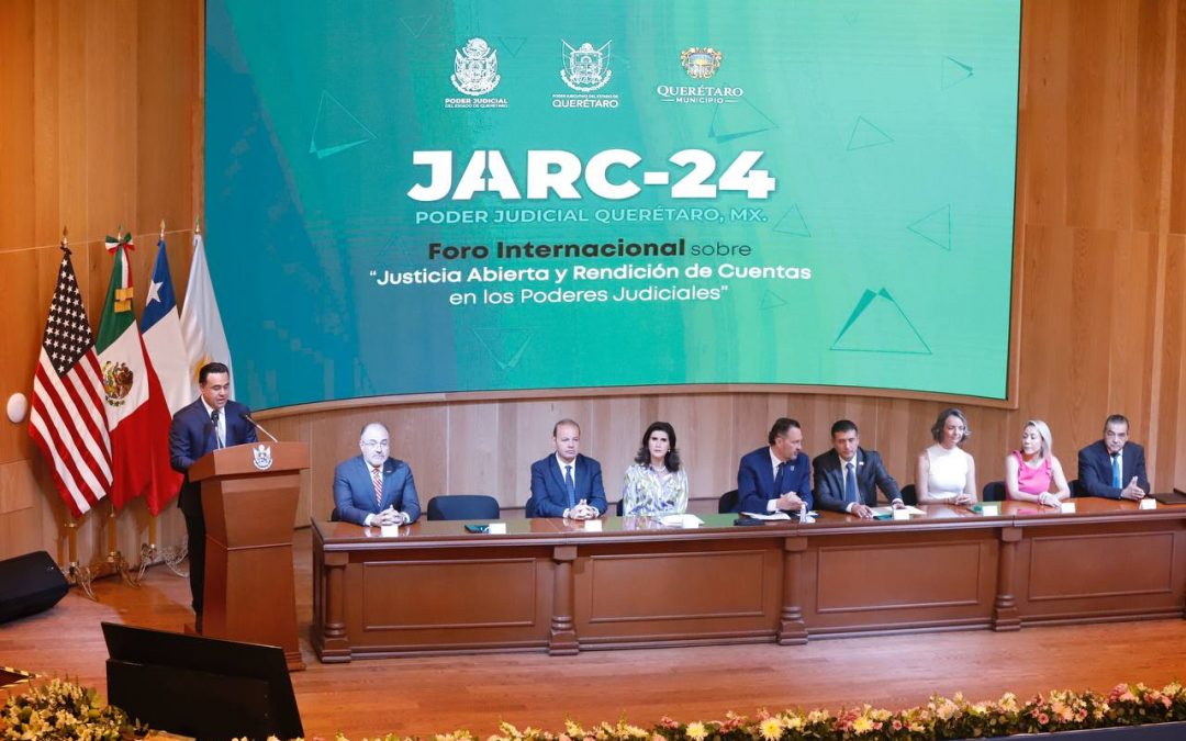 Asiste Luis Nava al Foro Internacional sobre «Justicia Abierta y Rendición de Cuentas en los Poderes Judiciales»