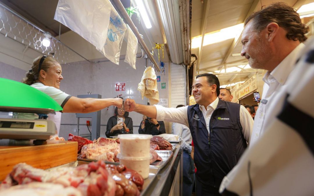 Acude Luis Nava al Mercado 4 de Marzo y a la colonia Rinconada del Sol