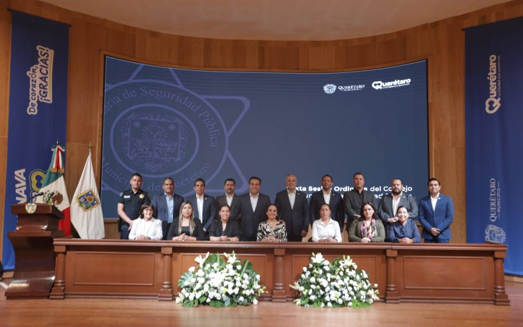 Con una nueva manera de abordar la seguridad, cumplimos: Luis Nava