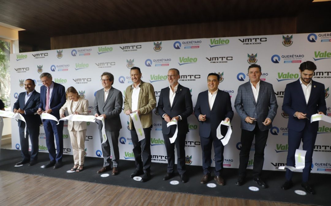 Asiste Luis Nava a la inauguración del Valeo Mobility Tech Center