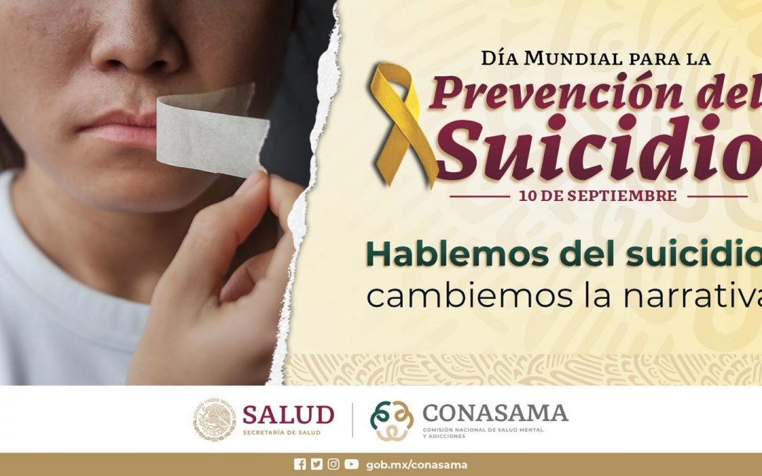 Secretaría de Salud se une a la conmemoración del Día Mundial para la Prevención del Suicidio