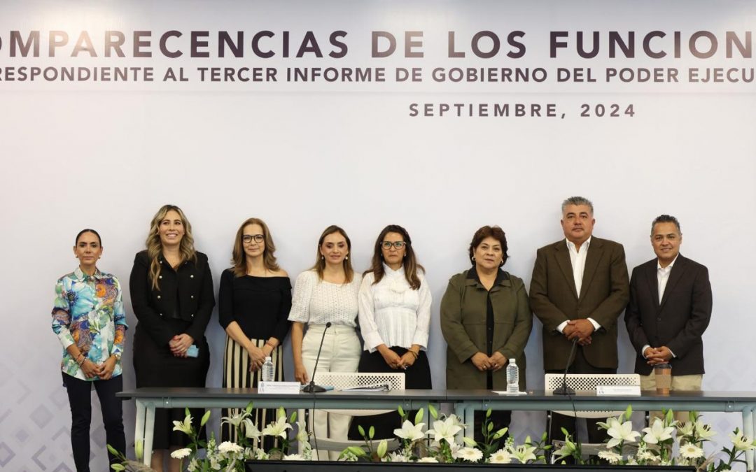 Acude Secretaria de Cultura a la glosa del Tercer Informe de Gobierno