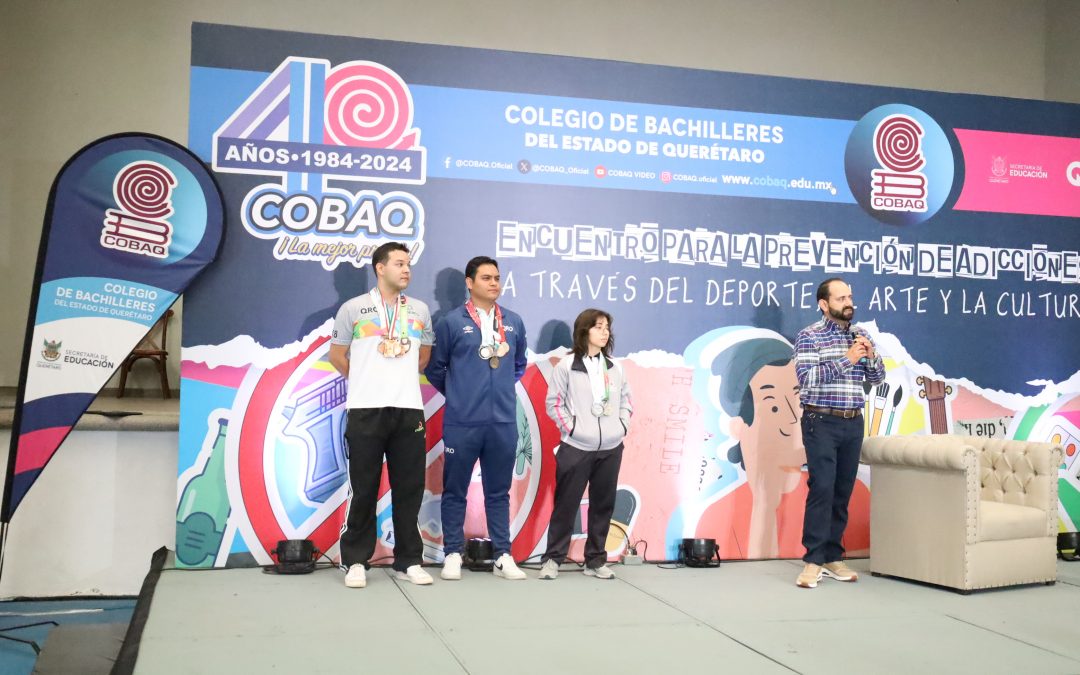 Refuerza COBAQ prevención de adicciones