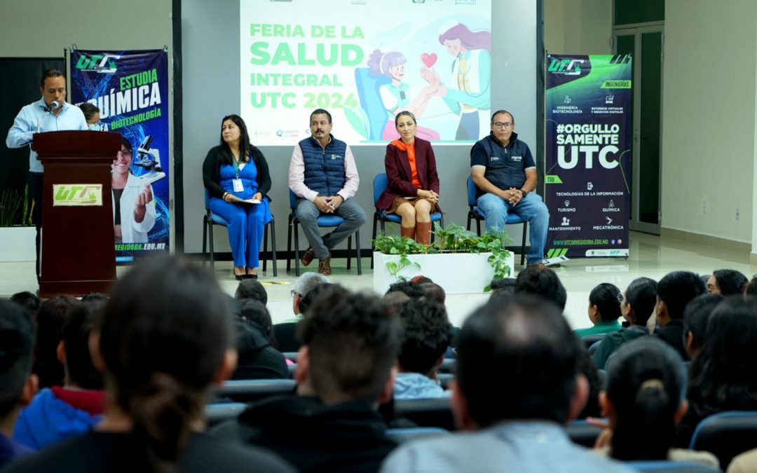 Arranca en la UTC la Feria de la Salud 2024