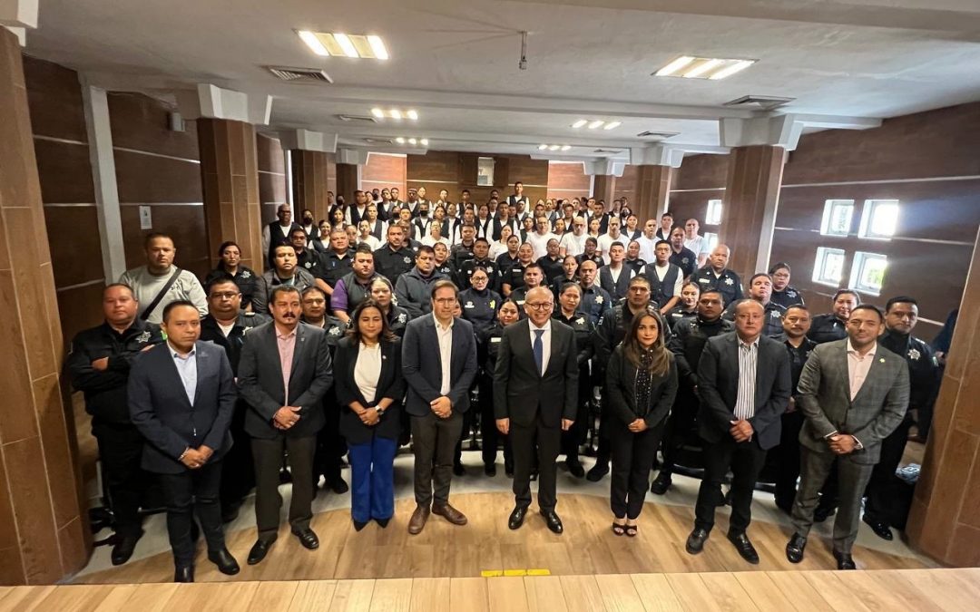 Realiza SESA Feria de Salud para Policías Municipales y Cadetes