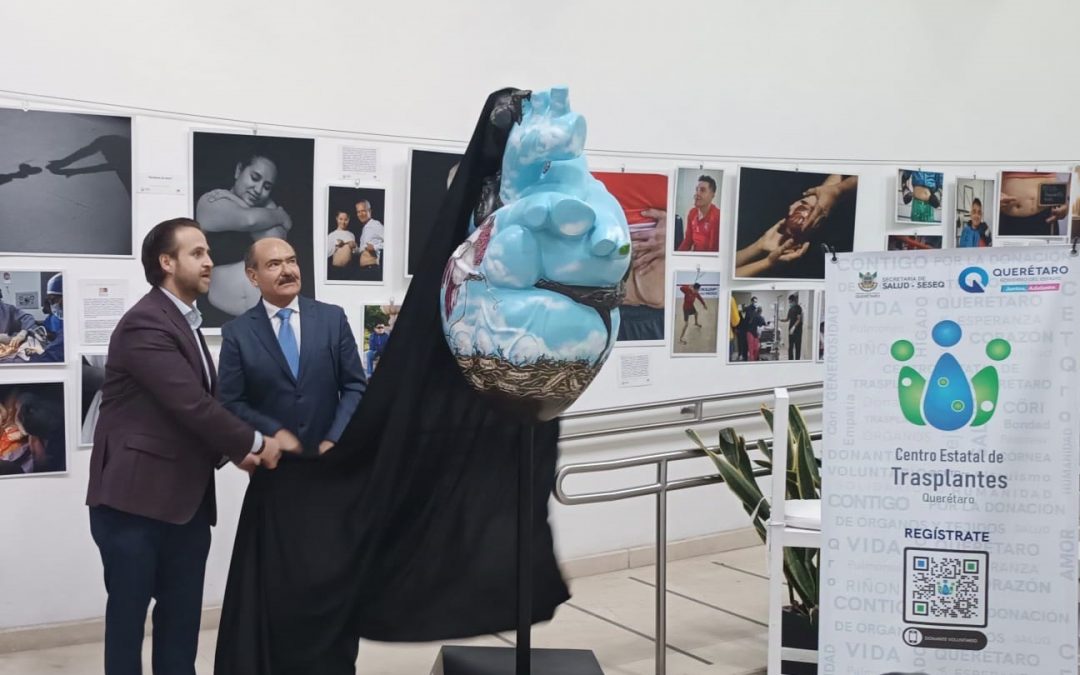 Entrega CETQro obra de arte Un Regalo de Vida