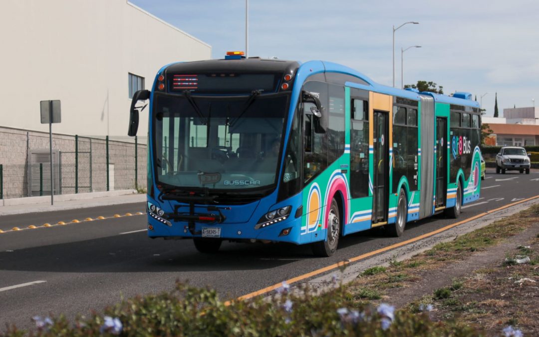 Qrobus es el sistema de transporte público con mayor crecimiento de pasajeros en el país, de acuerdo con INEGI