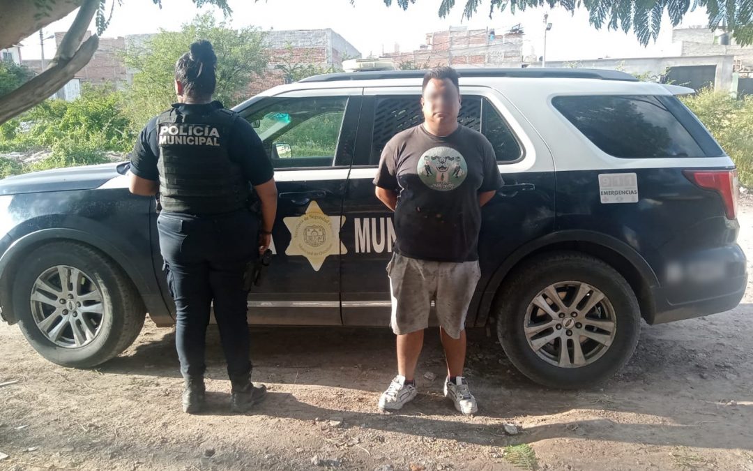 Durante recorrido, sujeto fue detenido por robo de vehículo equiparado en Lomas del Pedregal