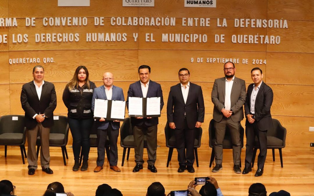 Convenio entre Municipio y Defensoría de los Derechos Humanos para capacitación de inspectores municipales