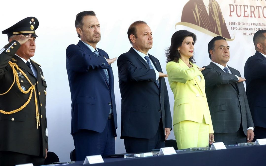 Acude Luis Nava a la Ceremonia Conmemorativa de la Gesta Heroica de los Niños Héroes