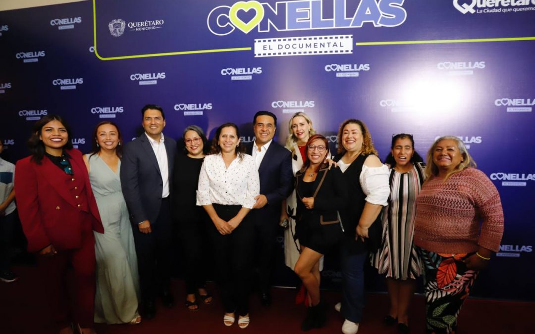 Encabezan Luis Nava y Arahí Domínguez el estreno de «Con Ellas, el documental»