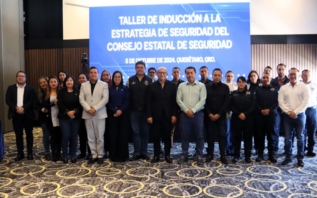 Socializan estrategia estatal de seguridad a nuevas áreas de seguridad de los 18 municipios