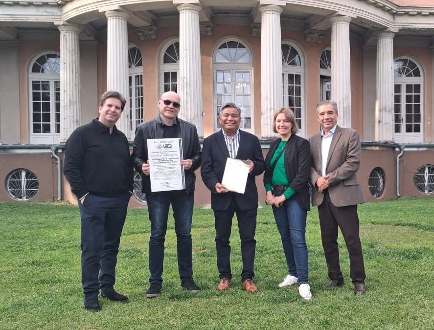 Comparten UTEQ y Business School of Berlin reconocimientos internacionales