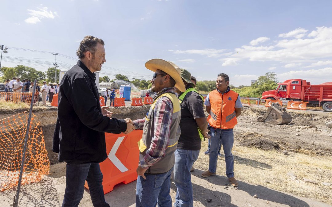 Arranca Gobernador construcción del Paso Superior Vehicular en Ezequiel Montes