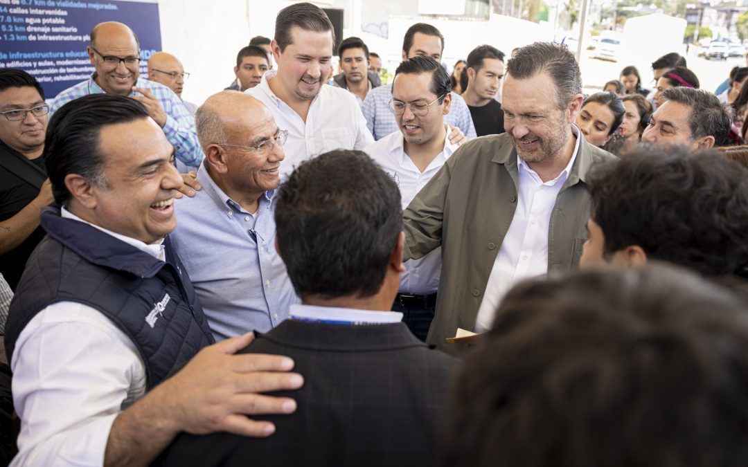 Invierte Gobierno del Estado mil 221 mdp en infraestructura urbana de Corregidora
