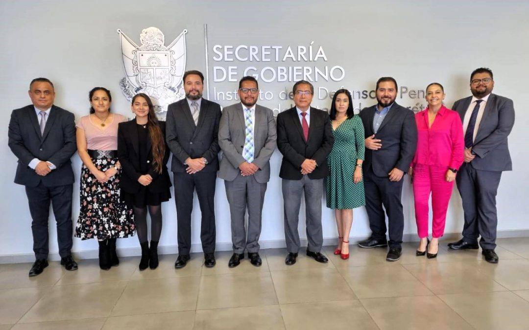 Buscan replicar buenas prácticas de la defensoría penal pública de Querétaro