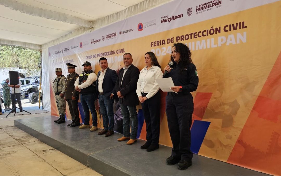 Fomenta CEPCQ cultura de prevención entre niños y jóvenes con Feria de Protección Civil Huimilpan 2024