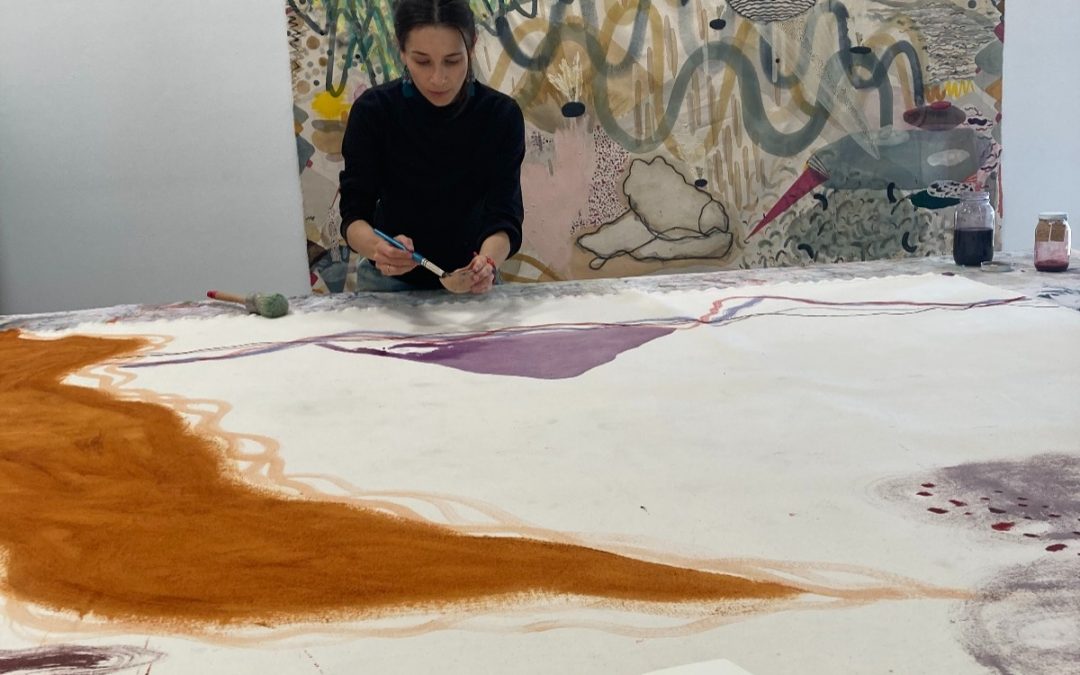 Obtiene artista queretana mención honorífica en Bienal de Guadalajara