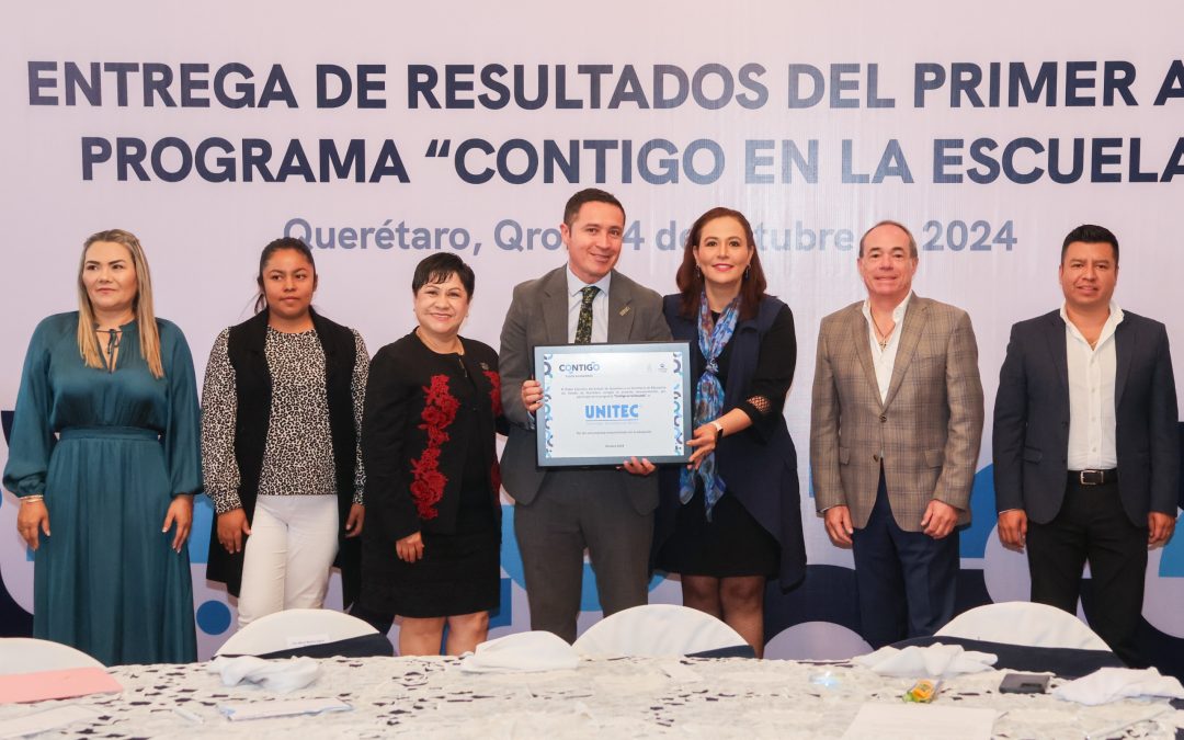 Entrega SEDEQ resultados del programa Contigo en la escuela