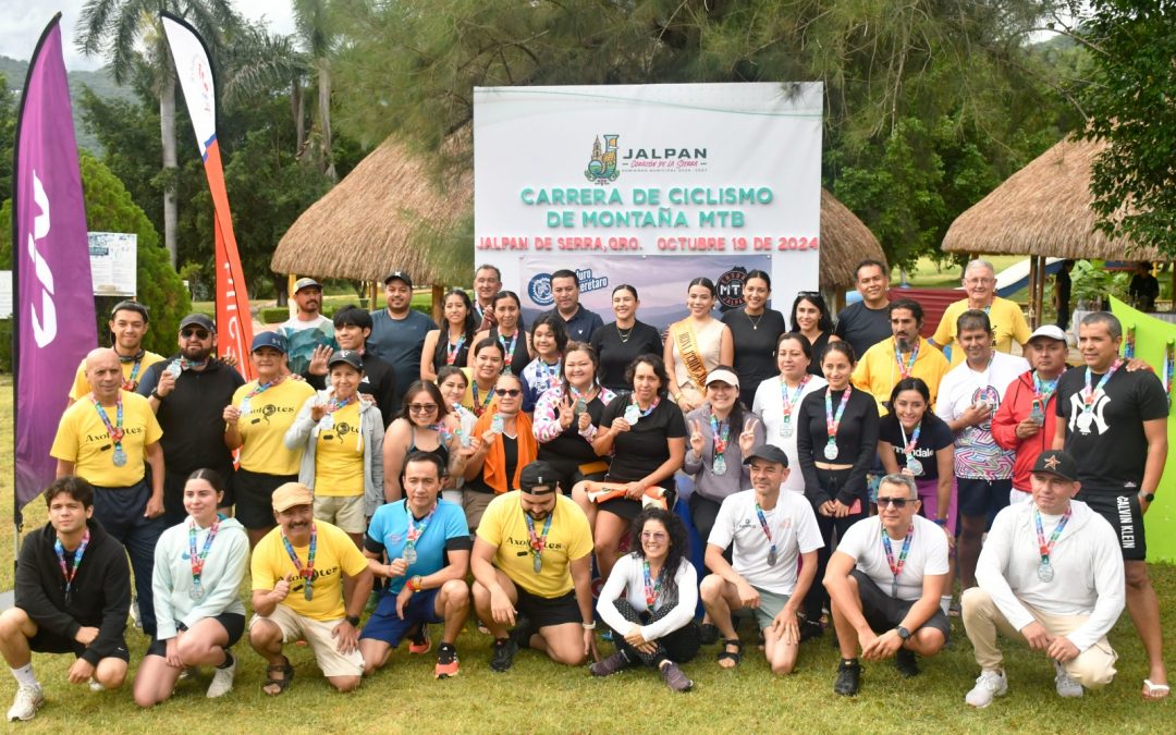 Se llevó a cabo el evento recreativo “Aguas Abiertas” en la Presa Jalpan.