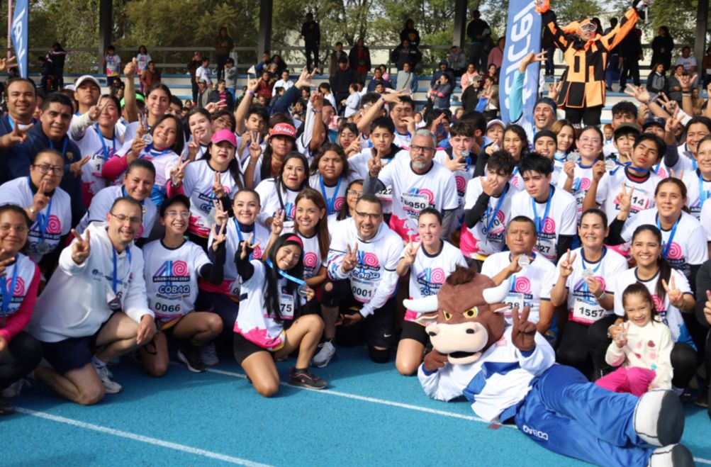 Realiza COBAQ carrera atlética en conmemoración de su 40 aniversario
