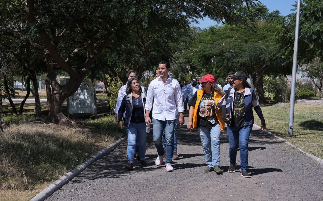 Anuncia Felifer Macías renovación del Parque Alfalfares como parte del Plan Orden