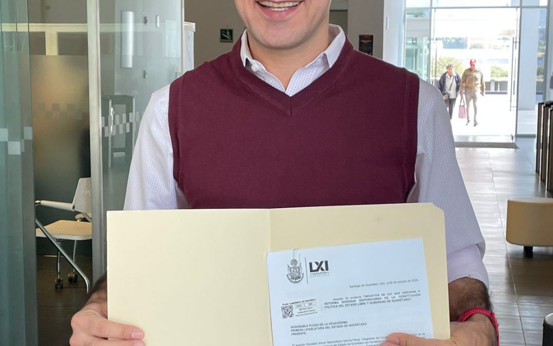 Propone Arturo Maximiliano “Max” mecanismo constitucional para renuncia anticipada de Fiscal.