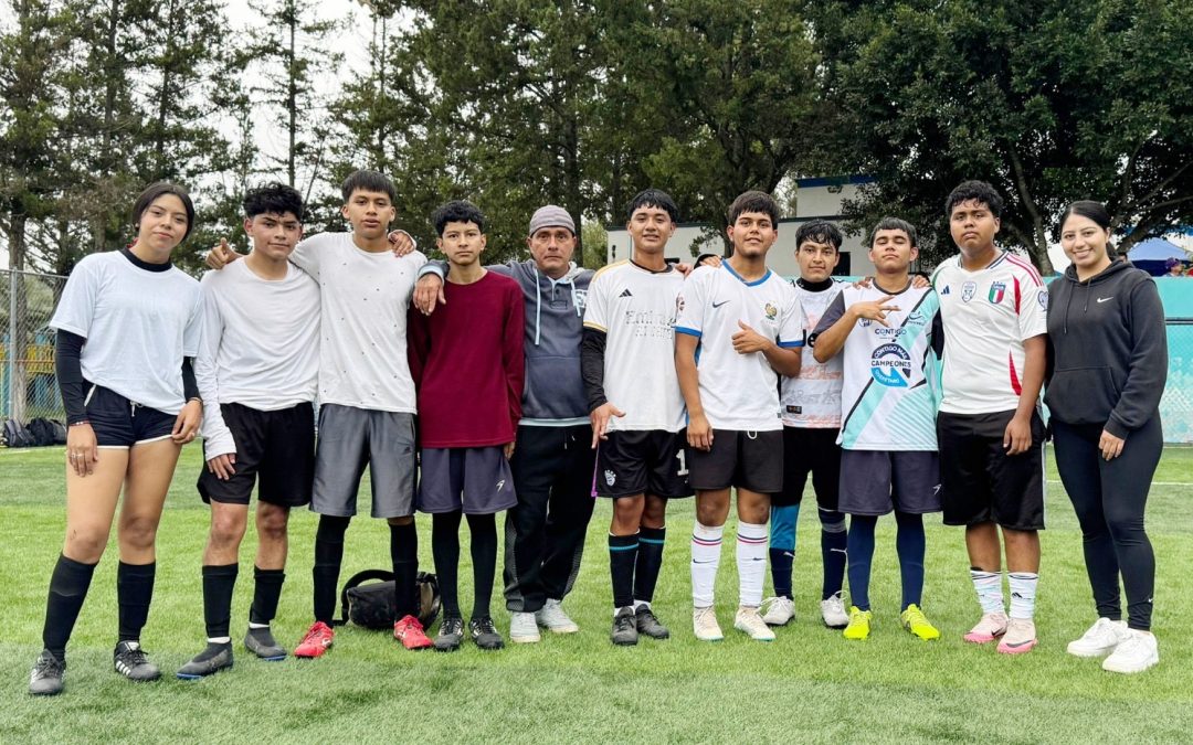 ¡Gran jornada de eliminatorias entre las academias municipales de fútbol!