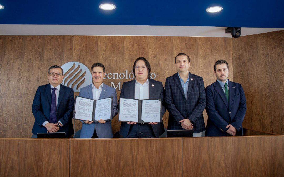 Firma FGE convenio de colaboración con el Tecnológico de Monterrey Campus Querétaro