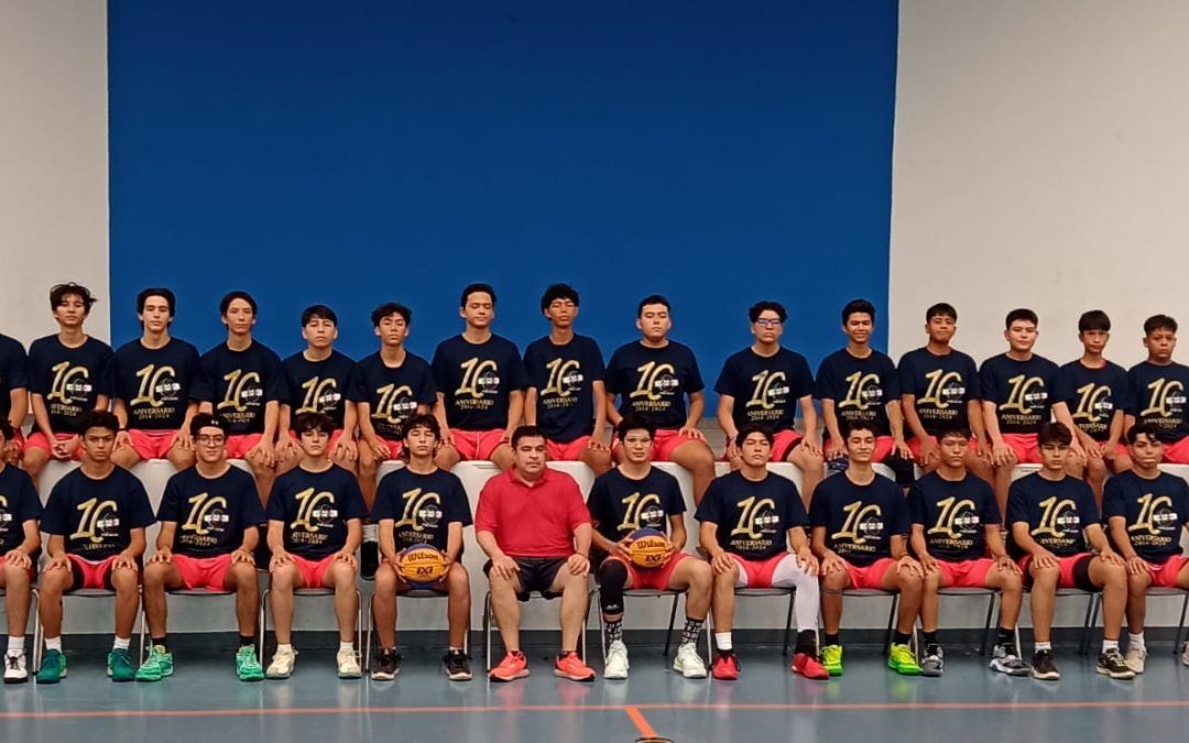 Se prepara equipo de básquetbol 3×3 para Nacionales CONADE 2025